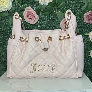 Juicy Couture Fashion Icon Bucket Bag in Powder Blush